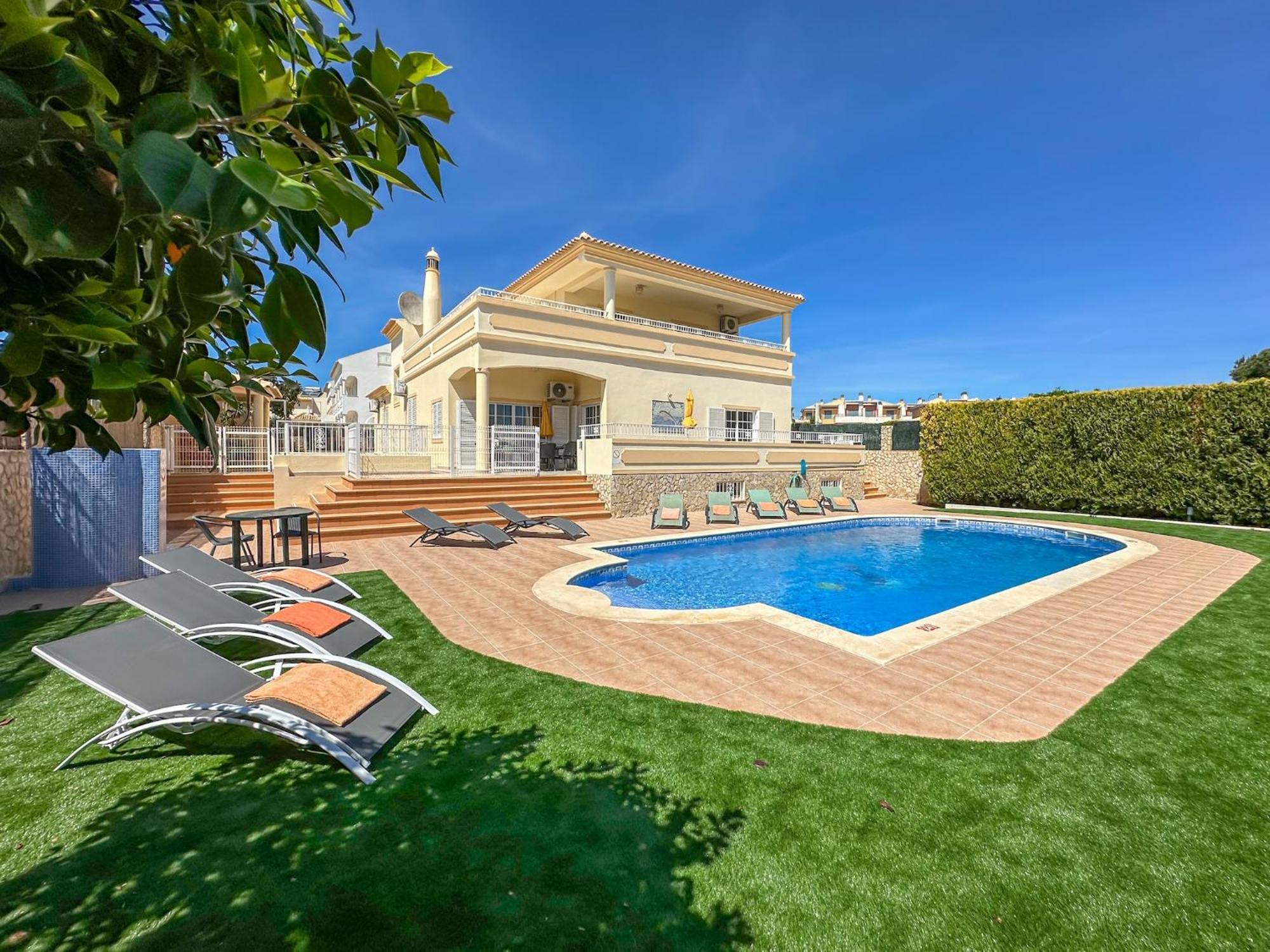 Luxury Holiday Villa Pescadinha Near Beach, Albufeira Exterior foto